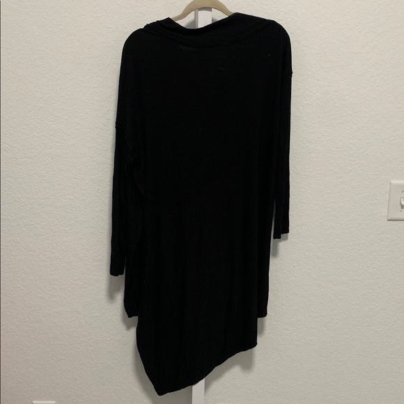 We the Free Free People Grapevine Black Long Sleeve Tunic Top Size Medium - Picture 5 of 8